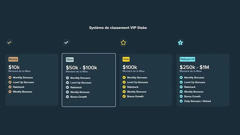 The Stake VIP program